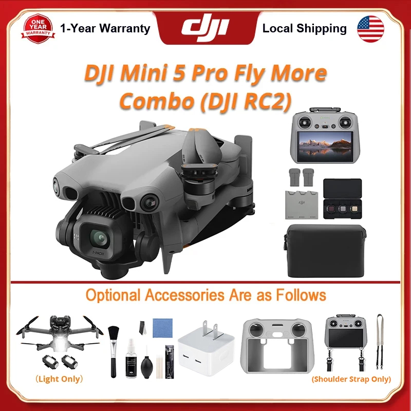 Drone Kit Build Yourself - DJI Mini 5 Pro Fly Combo