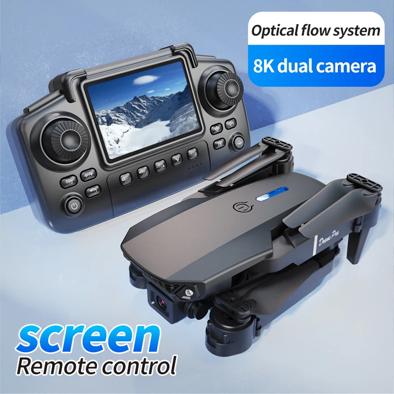 プロフェッショナルE88 PROドローン、スクリーン付き8K - Drone Kit Professional のレビューと価格